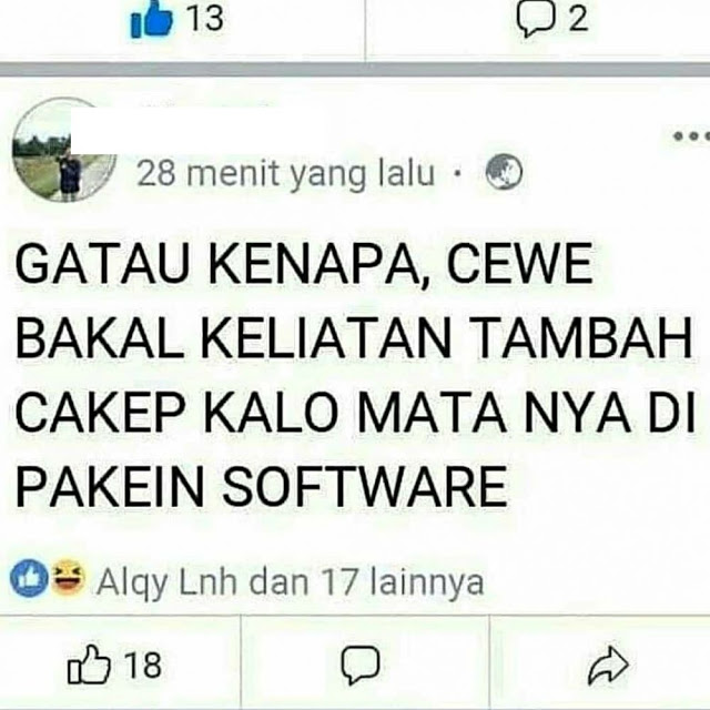 Status Salah Kata